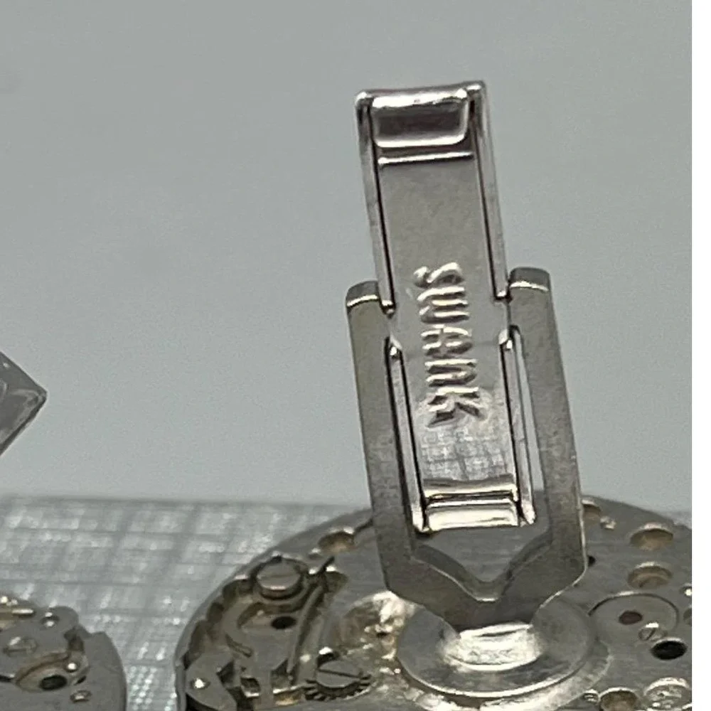 Vintage Watch Movement Cufflinks‎ Swank STEAMPUNK Silvertone